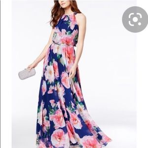 INC Floral-print Maxi dress